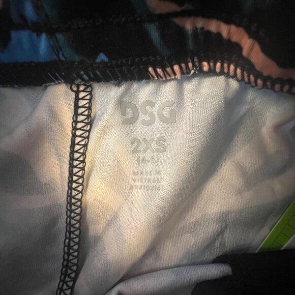 DSG Boys 2XS Multi Tagger Knit Training‎ Shorts Graffiti Print - Picture 5 of 8